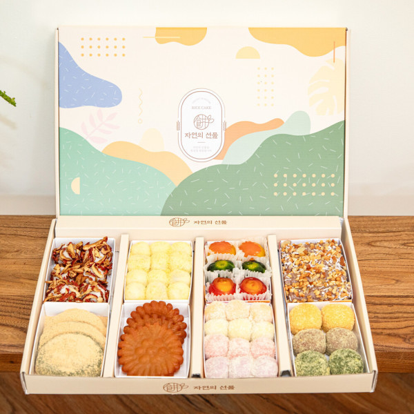 8구떡 선물세트 1.5kg  떡  부모님 선물  영전  선물세트