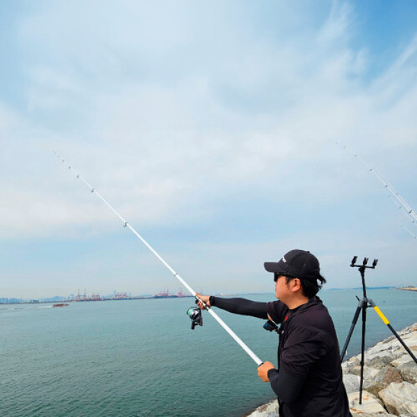 유정낚시 원투낚시대 유정비어 30-530K 경사가이드 국민 원투대