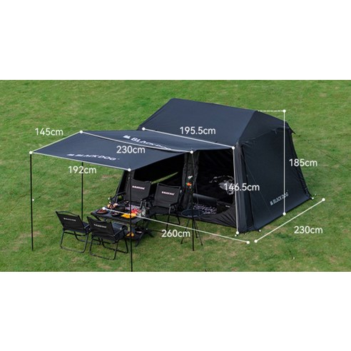 BLACKDOG 원터치 텐트 BD001